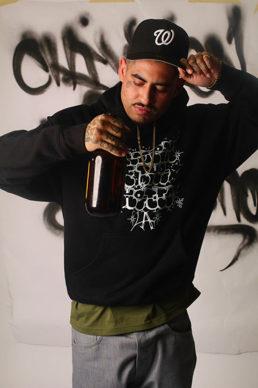 Graffiti Hoodie Black